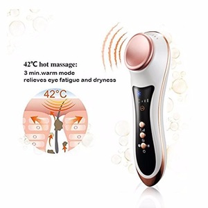 2017 New Low Frequency 3 in 1 magic Personal Hot Cold hammer ionic face massage device
