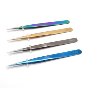 2018 best design stainless steel eyebrow smart cheap  tweezers