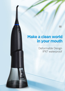 2020 New Deform Potable Electronic Oral Irrigator Dental Water Flosser Teeth Cleaner