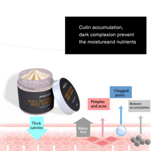 2021 New Products Shea Butter Body Scrub Whitening Nourishing Exfoliating Gommage Corps Exfoliante Skin Care Clean Bodyscrub