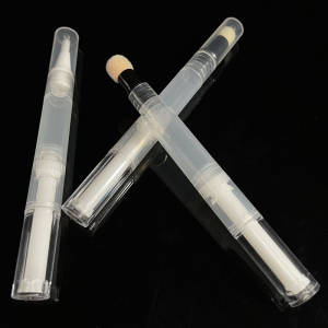 2ml Empty Plastic Transparent Pocket Cosmetic Teeth Whitening Gel Pen