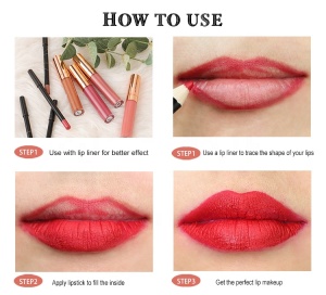 40 Color Nude Vegan Waterproof Liquid Private Label Matte Lipstick Tube