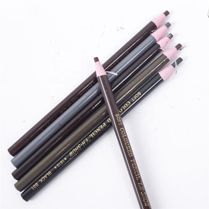 5 Colors Eyebrow Pencil Free Cutting Natural Long Lasting Microblading Permanent Waterproof