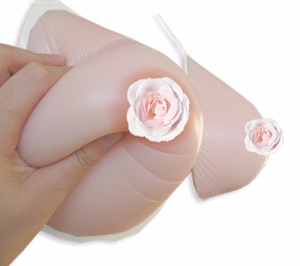 800g/Pair Conjoined False Breast Artificial Breasts Realistic Silicone Fake Breast For Crossdresser