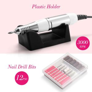 80W 2-in-1 35000RPM Nail Drill Machine & Collector Vacuum Cleaner Nail Dust  Equipment Manicure Pedicure Nail Tools