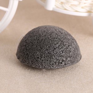 Amazon Best Seller High Quality Organic Green Konjac Sponge Customized Package Face Clean Sponge Soft Dry Konjac Sponge