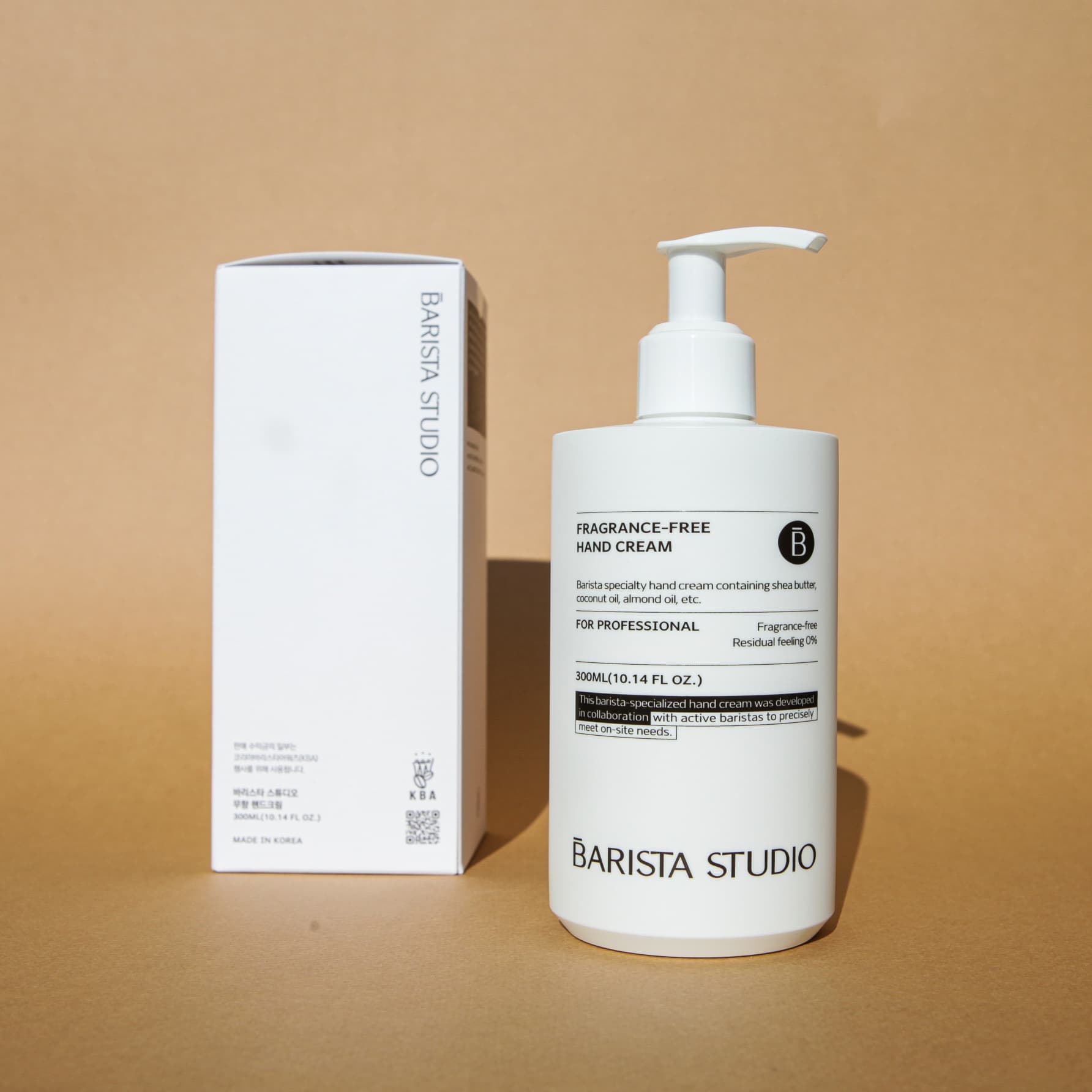 Barista Studio Fragrance-Free Hand Cream 300ml