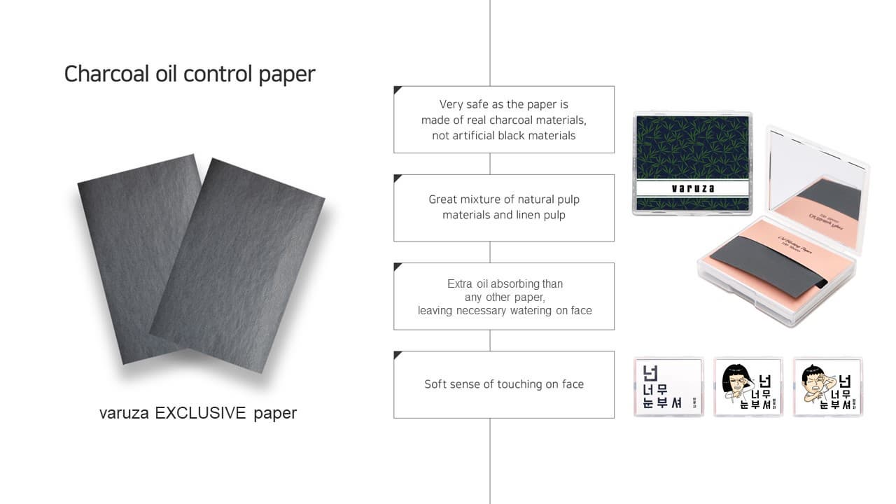 [Beauty Accessories] Oil Blotting Paper with Mirror Case