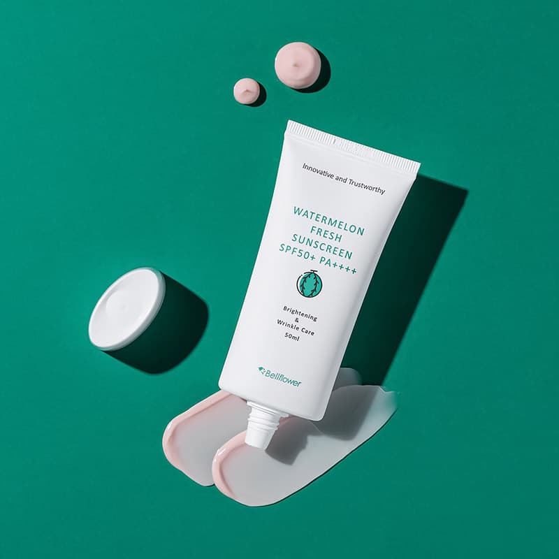 [Bellflower] Watermelon Fresh Sunscreen SPF50+ PA++++ 50ml