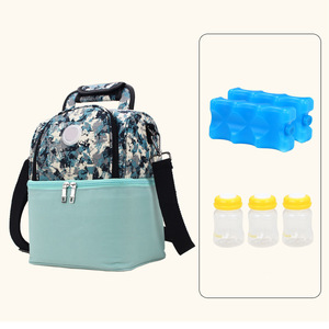 best travel accessories classic Chinese pattern cooler bag with Dry-Wet Separation design China suppliers