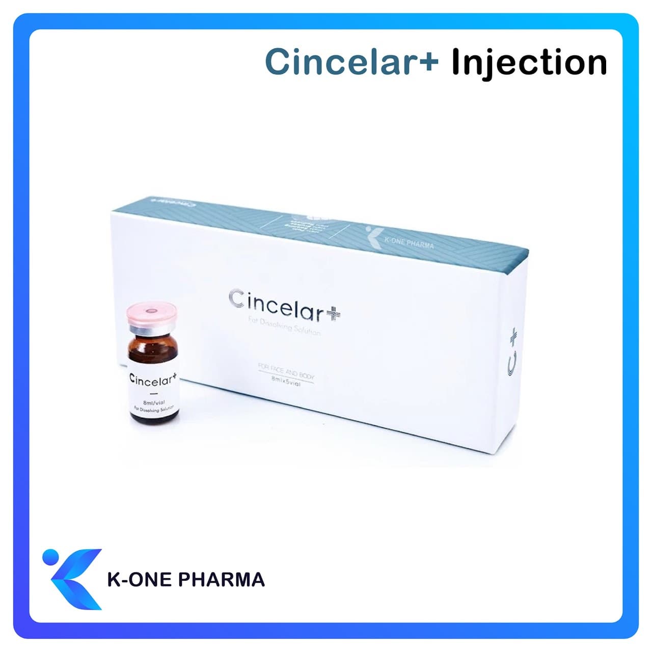 Cincelar+  Fat Dissolving Solution, Body and Face Contouring