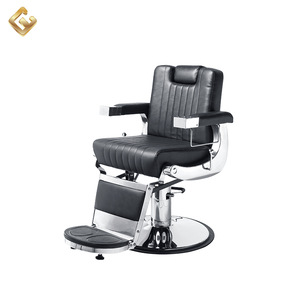 Classic reclining barber chair salon hair equipment