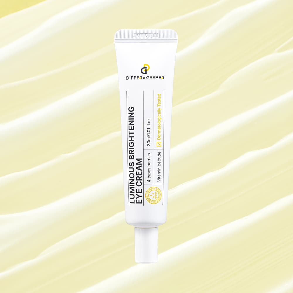 CPNP_DIFFER&amp;DEEPER Luminous Brightening Eye Cream, Full Face Eye Cream, Vitamin peptide