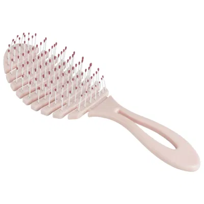 Curve Plastic Custom Color Waterproof Massage Plastic Portable Detangling Hair Brush