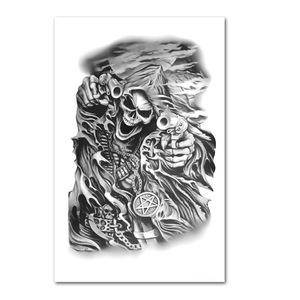 Custom men sexy 3d body tattoo sticker