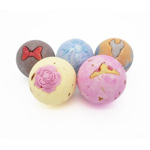 Custom private label Handmade Bath Bombs Fizzy for home spa