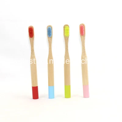 Customized Logo Newest Cheaper Price Kid Bamboo Toothbrush