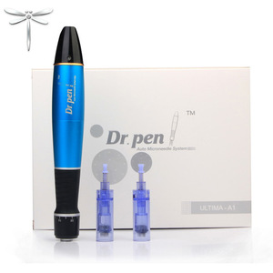 DFBEAUTY Derma Roller Stamp Microneedle Derma Stamp Electric Pen With 9 /12 / 36 / 42 Pin Needle