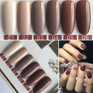 D&H-G04 MACCHIATO color series nail uv gel polish Gel Painting Free Samples Hot Sale Transparent Cover Pink Soak Peel of