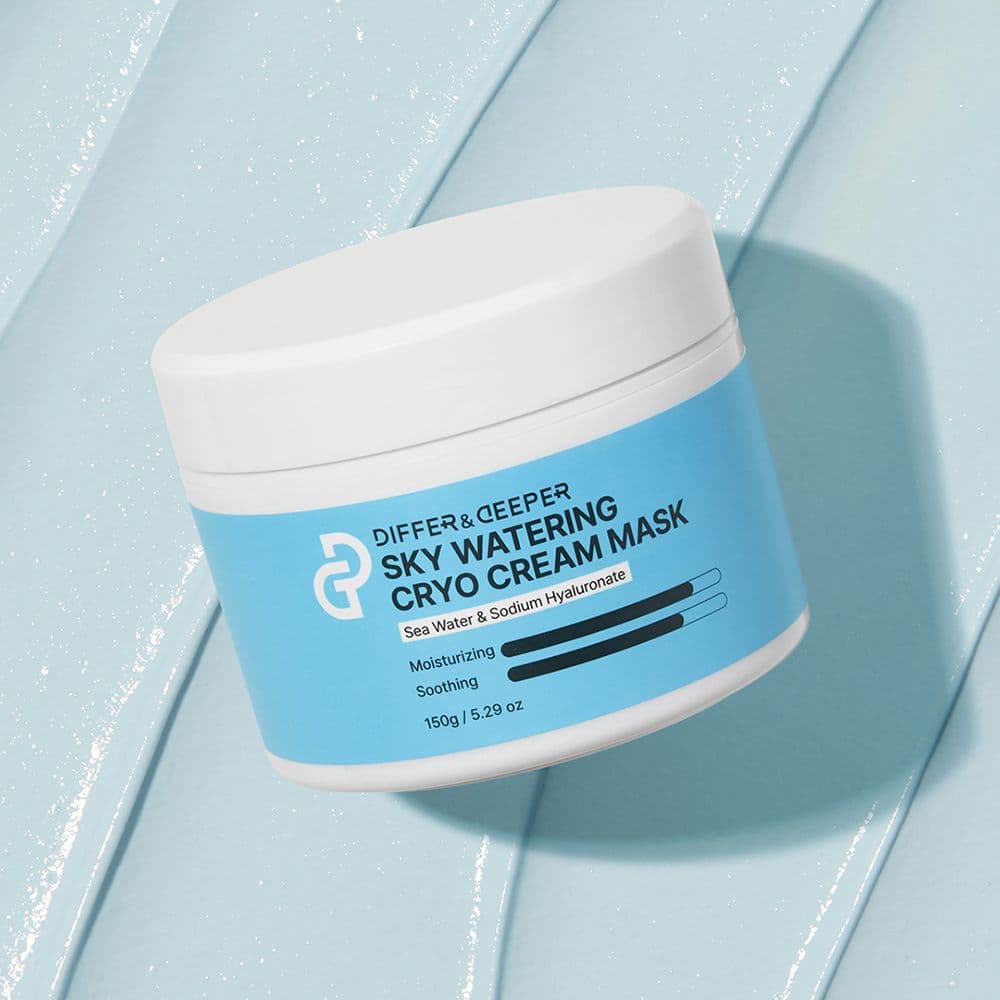 [DIFFER&amp;DEEPER] Sky watering cryo cream mask