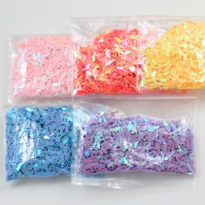 Dolphin Sequins Glitters New Designs Colorful PET Sequins Slime Toy For Nails Art Tips Slime DIY Supplies