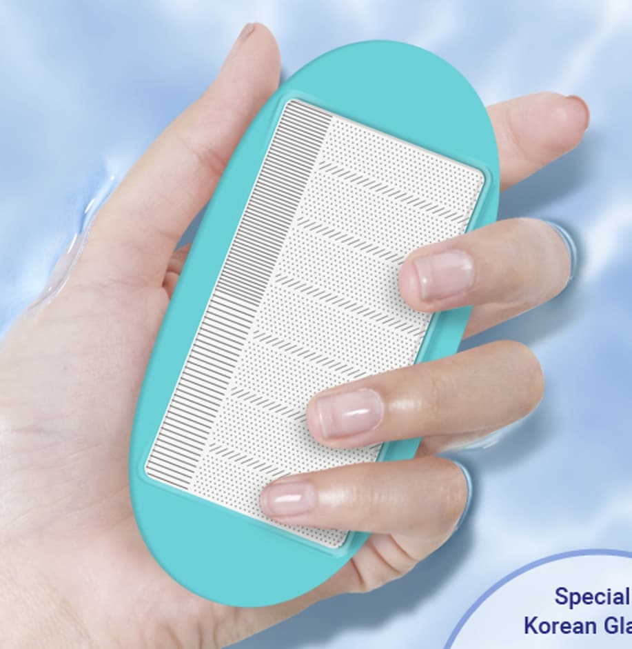 Dry foot exfoliator, foot file, foot scrubber, dead skin cell &amp; calluses remover 