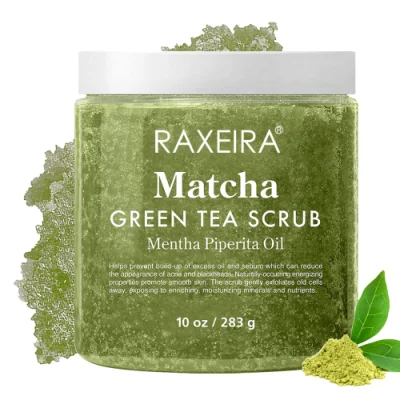 Exfoliating and Multifunctional Nourishing Facial &amp; Skin Green Tea Body Scrub