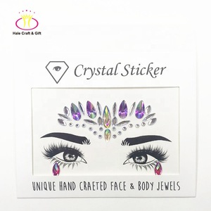 Eye Shadow Decoration Face Gems Jewels Body Art Rhinestones Adhesive Stickers