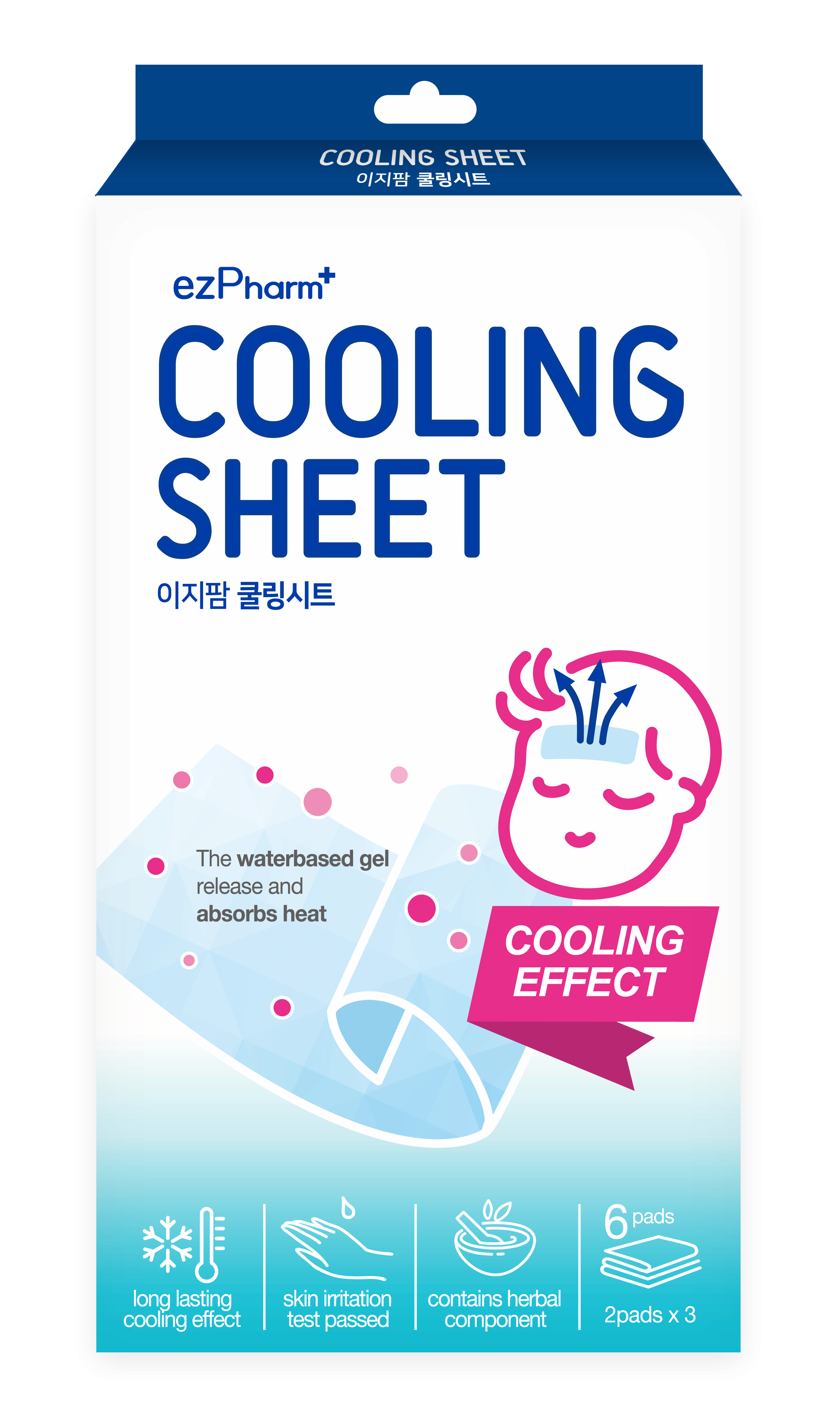 ezPharm COOLING SHEET (Cooling Patch)