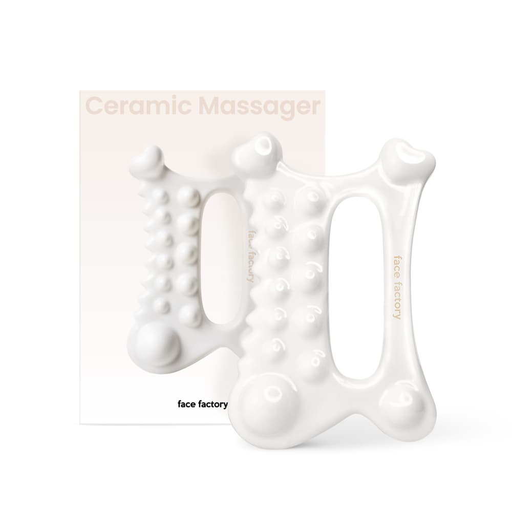 face factory Ceramic GuaSha Facial Massager