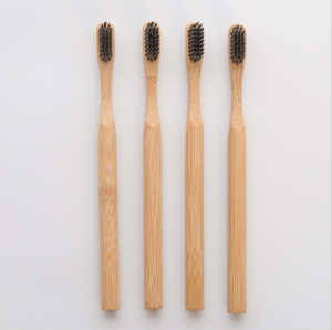 Factory Custom Adult Bamboo Toothbrush Set Micro Business Japanese Bamboo Wood Bamboo Charcoal Soft Hair Toothbrush Wholesale