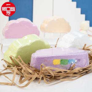 Factory supplies new rainbow cloud bath bomb colorful