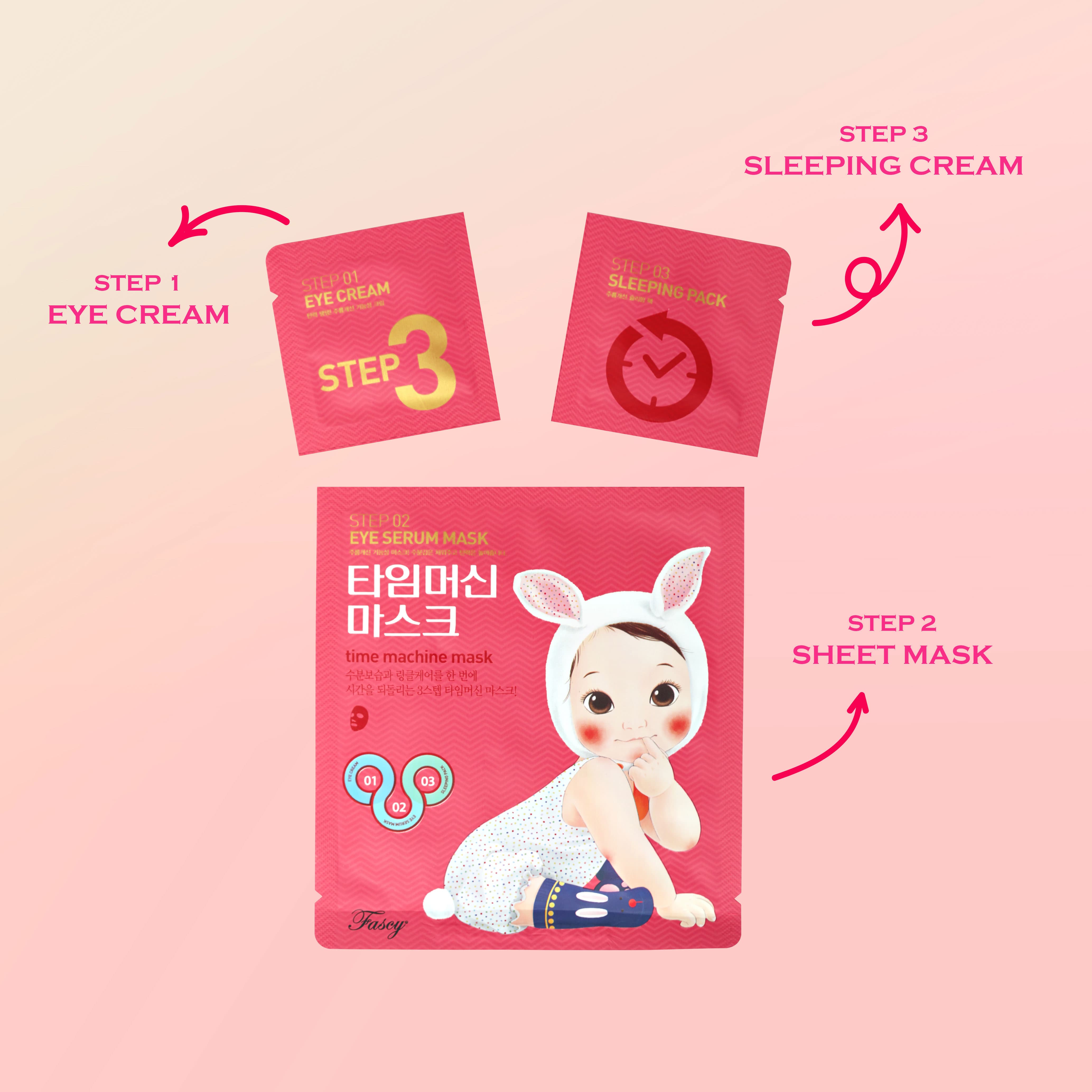 [FASCY] 3 STEP Time Machine Mask