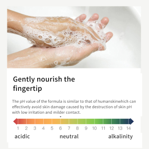 French multipurpose fancy refill foaming hand wash liquid hand soap