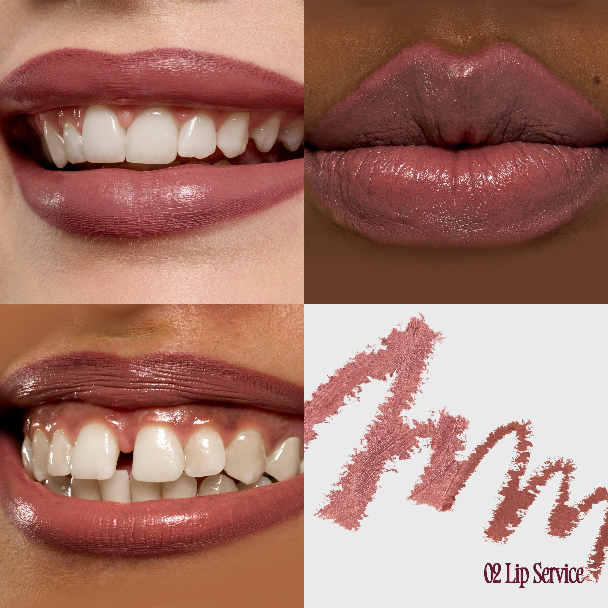 (Fwee) Long-Lasting Dual Coloring Stick Lip + Liner [02 Lip Service] 1.2g