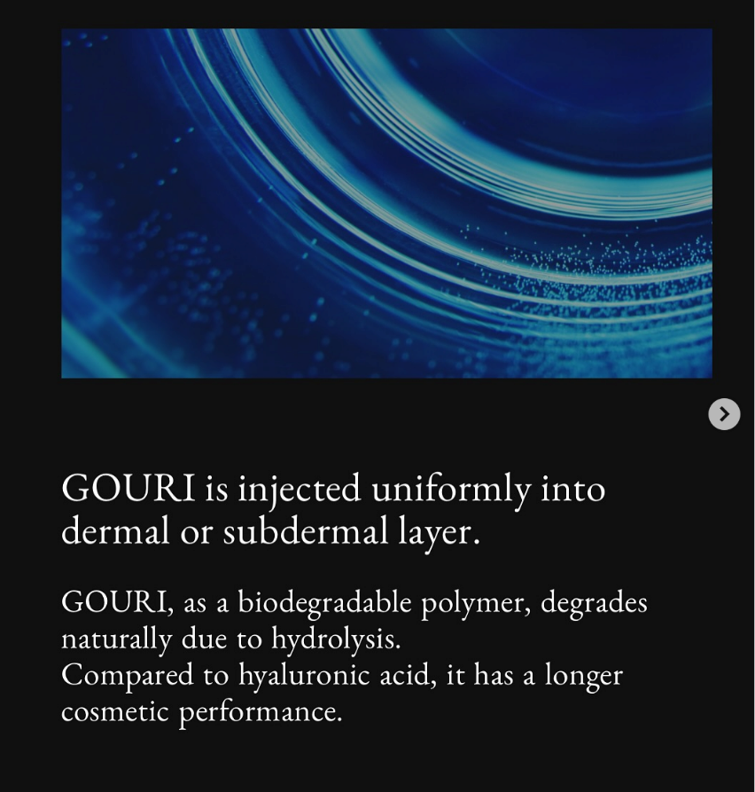 GOURI is a Premium Collagen Stimulator, All-Liquid PCL, Skin Booster