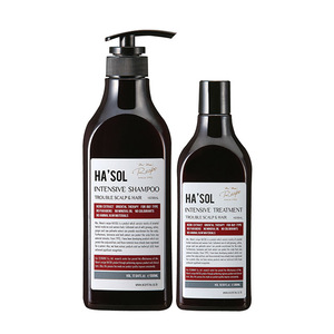 [HA&#039;SOL] HIGH QUALITY Korean Cosmetic Hair Product anti-hairloss dandruff scalp care hair care INTENSIVE Herbal SHAMPOO