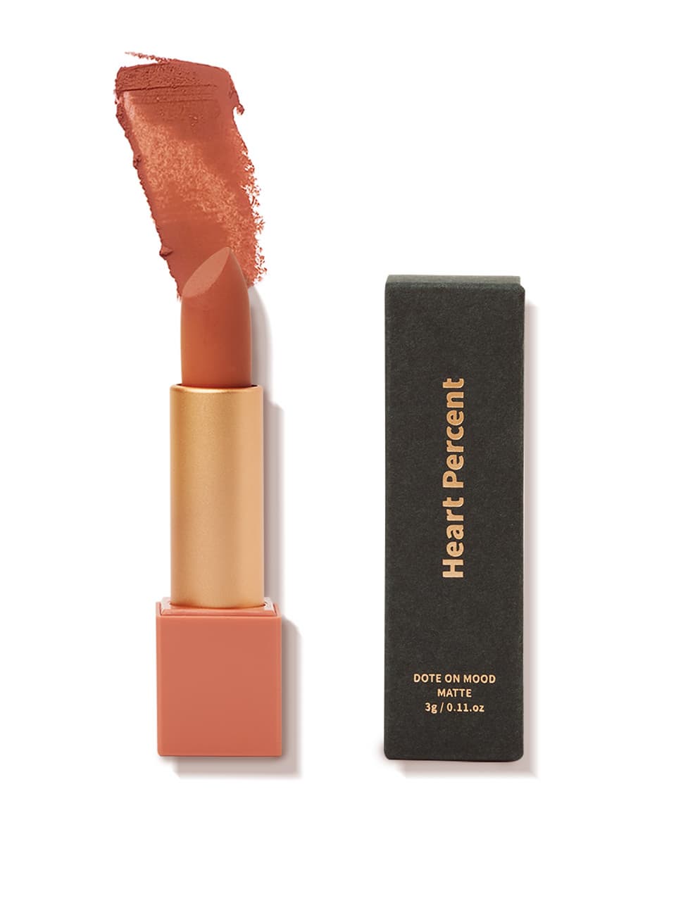 Heart Percent Dote on Mood Matte Lipstick #02 Muted Mind