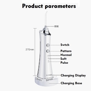 High quality home use rechargeable portable water pik dental flosser