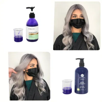 High Quality Salon Hair Color Changing Shampoo Designed for Yellow Hair