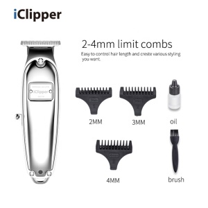 iClipper-I3 All metal professional hair clipper Personal Use Design shaver electric Hair trimmer