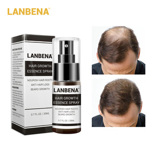 LANBENA Hair Growth Spray Growth Essential Oil Herbal Preventing Baldness Anti Hair Loss Nourishing Enhancing Roots Hair Care