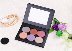 Latest products makeup palette set-small size magnetic palette cardboard eyeshadow palette