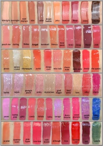 Lip gloss base Wholesale Clear kid 55 colors squeezed tube packaging private label fruit flavour glitter nude lip gloss makeup