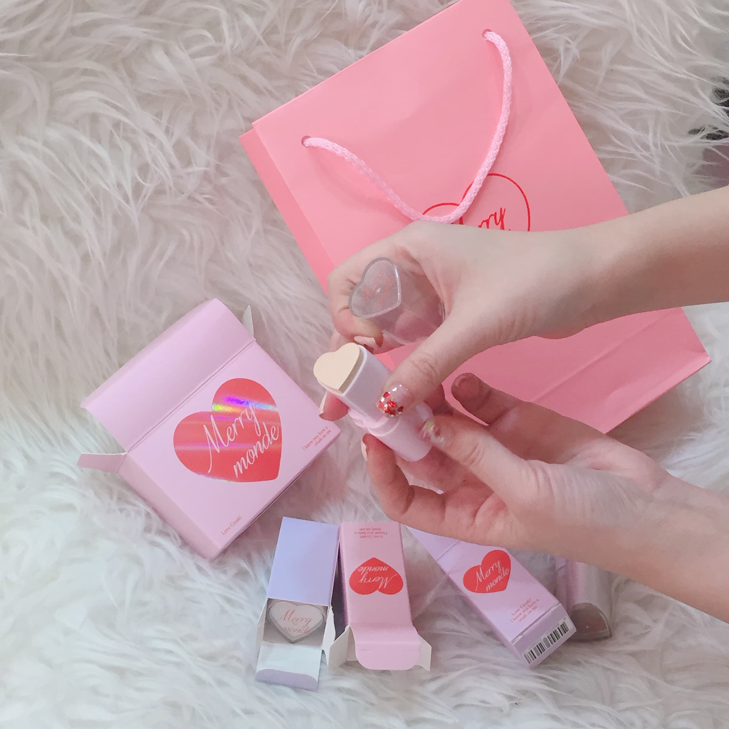 [Merrymonde] Heart shape Foundation stick