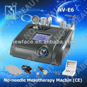 NV-E6 NOVA newface six in one No-Needle Mesotherapy device for beauty salon