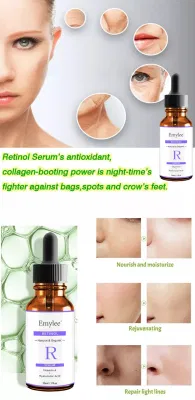 OEM Custom Face Skin Care Essence Serum Kit Anti Wrinkle Whitening Moisturizer Retinol Hyaluronic Acid Vitamin C Serum Set
