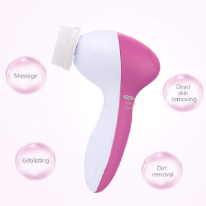 Own Brand Fashionable Portable Rechargeable Facial Cleansing Brush