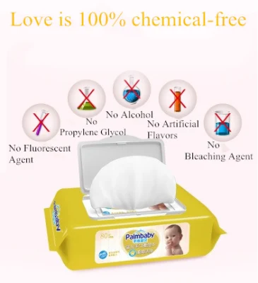 Palmbaby Baby Care Sensitive Baby Wipes Unscented Hypoallergenic Baby Wet Wipe