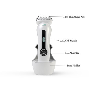 portable rechargeable ladies hair shaver lady epilator shaver